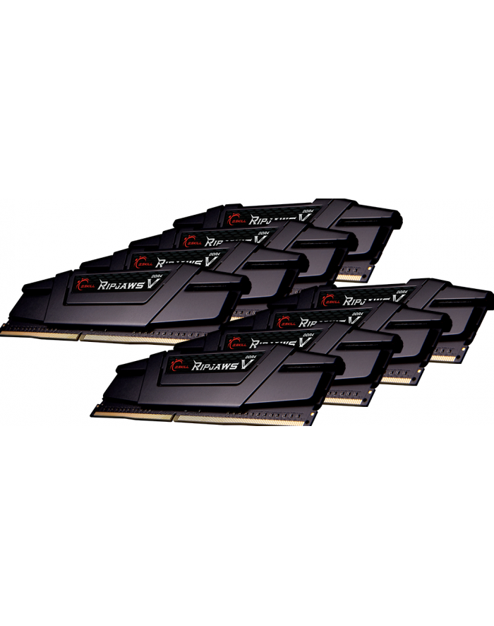 G.Skill DDR4 64 GB 3200-CL14 - Quad-Kit - Ripjaws V - black główny
