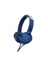 Sony MDR-XB550APL niebieskie, mikrofon - nr 3