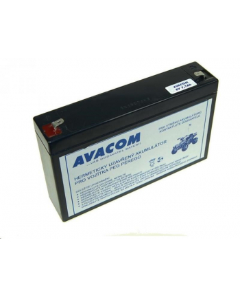AVACOM baterie (akumulator kwasowo-ołowiowy) 6V 7Ah do wózka Peg Pérego F1