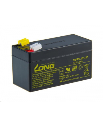Long 12V 1,2Ah akumulator kwasowo-ołowiowy F1