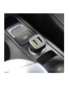 Mini Car Fast Charger - Uniwersalna ładowarka samochodowa 2 x USB 2.4 A square (czarny) - nr 4