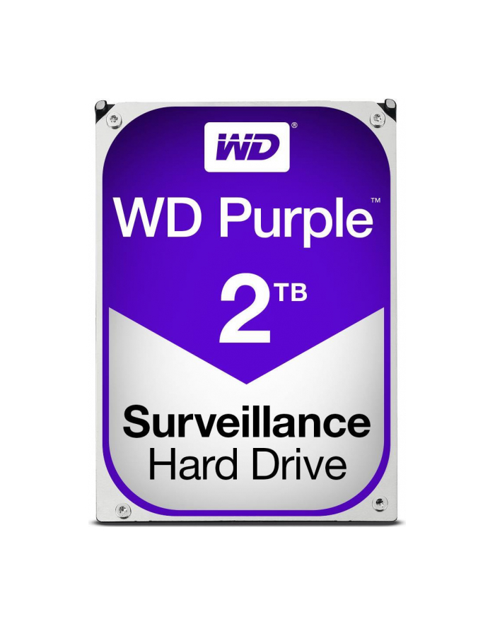 WESTERN DIGITAL Dysk WD Purple™ WD20PURZ 2TB 3.5'' SATA III 64MB główny