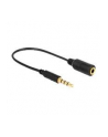 Kabel stereo minijack->minijack M/F zamienione piny dla Apple, Samsung, Nokia 17.5 cm Delock - nr 9