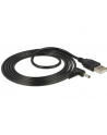 Kabel USB zasilający -> DC 3.5  x 1.35 mm (M) kątowy 90'' 1.5M Delock - nr 14