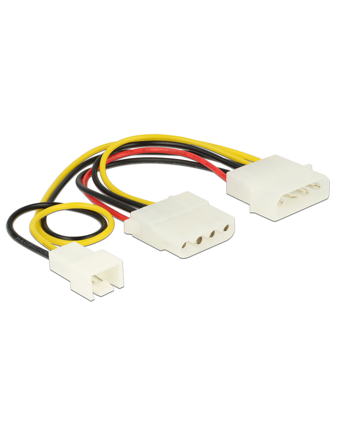 Kabel rozdzielacz zasilania 2XHDD/3 pin DELOCK główny