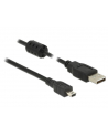 Kabel USB AM-mini BM 2.0 Delock 3M czarny - nr 1