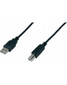 Kabel drukarkowy USB ASSMANN 2.0 A/M - USB B/M, 1,8m, miedź, czarny - nr 11