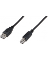 Kabel drukarkowy USB ASSMANN 2.0 A/M - USB B/M, 1,8m, miedź, czarny - nr 5