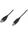 Kabel drukarkowy USB ASSMANN 2.0 A/M - USB B/M, 1,8m, miedź, czarny - nr 9
