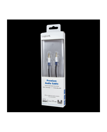 Kabel audio LogiLink Premium BASC15 3,5 mm M/M 1,5m