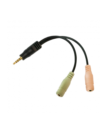 Adapter audio stereo LogiLink CA0021 3,5mm jack (M) > 2x 3,5mm jack (F)
