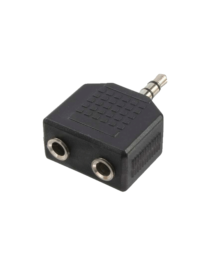 Adapter audio stereo LogiLink CA1002 3,5mm jack (M) > 2x 3,5mm jack (F) główny