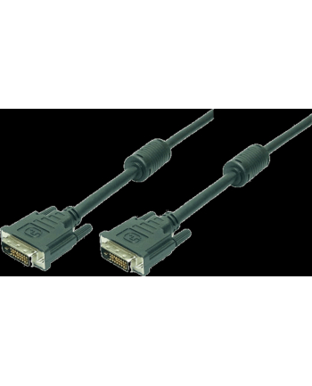 Kabel DVI LogiLink CD0001 2x DVI-D ferryt 2m