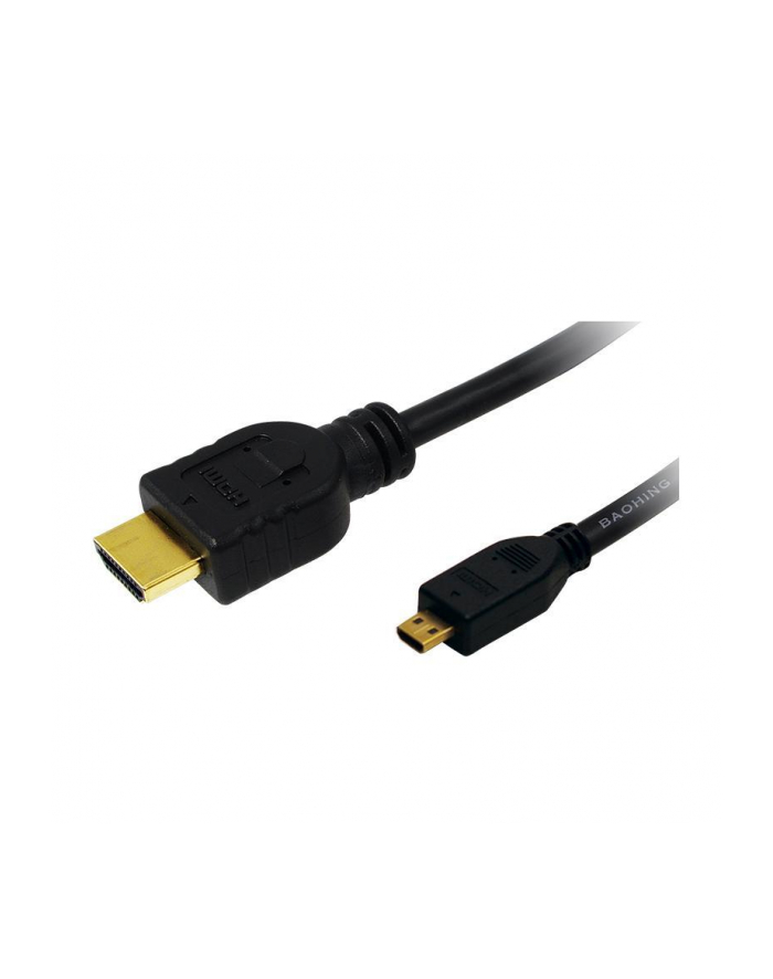 Kabel HDMI LogiLink CH0030 HDMI > micro HDMI 1m główny