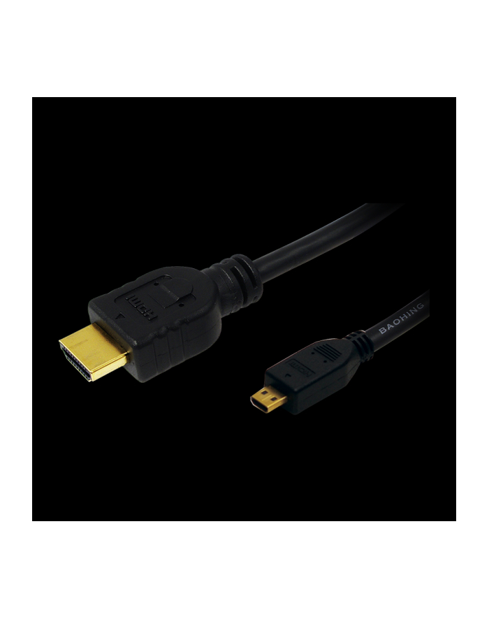 Kabel HDMI LogiLink CH0031 HDMI > micro HDMI 1,5m główny
