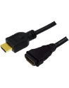 Kabel HDMI LogiLink CH0059 HDMI A 19-pin (M)>HDMI A 19-pin (F) 1m - nr 10