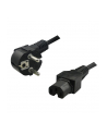 Kabel zasilający LogiLink CP105 Schuko > C15 czarny 2m - nr 1