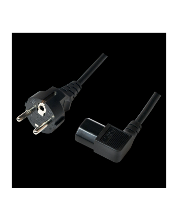 Kabel zasilający LogiLink CP119 Schuko > C13 czarny 5m