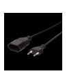 Przedłużacz kabla zasilającego LogiLink CP122 Euro CEE 7/16 czarny 1m - nr 9