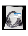Przedłużacz kabla zasilającego LogiLink CP122 Euro CEE 7/16 czarny 1m - nr 35