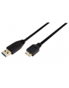 Kabel USB 3.0 LogiLink CU0037 A/B micro 0,6m - nr 2