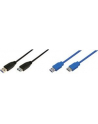 Kabel przedłużacz USB 3.0 LogiLink CU0041 A/A 1m - nr 10