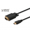 Kabel HDMI SAVIO CL-103 19pin męski - VGA męski 1,8m - nr 3