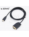 Kabel HDMI SAVIO CL-103 19pin męski - VGA męski 1,8m - nr 6