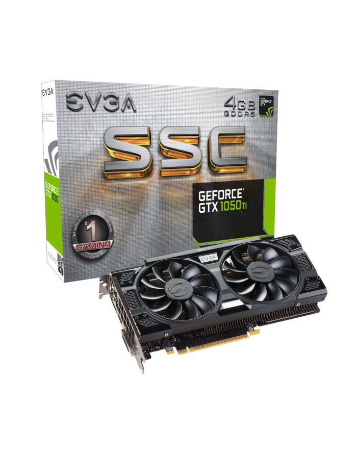 Karta graficzna EVGA GeForce GTX 1050 Ti SSC Gaming ACX 3.0, 4096 MB GDDR5 główny