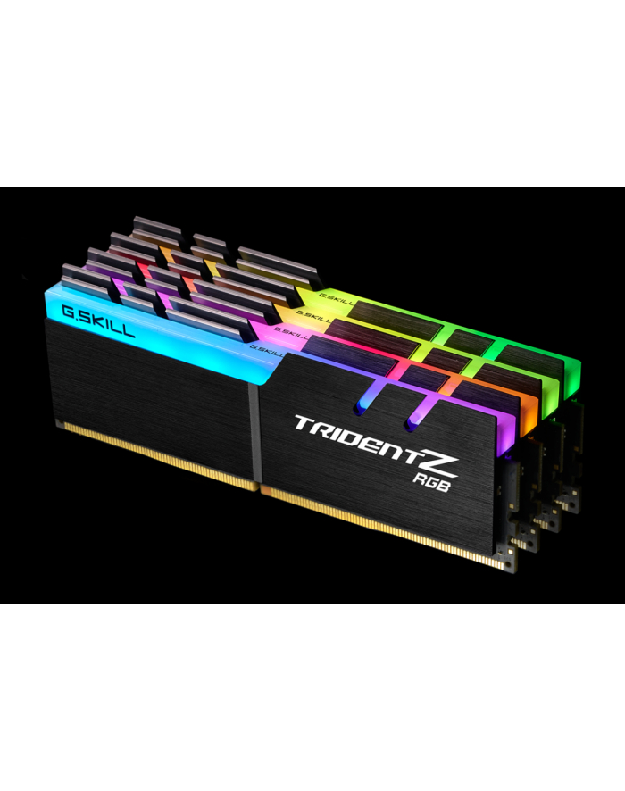 Pamięć DDR4 G.SKILL Trident Z RGB 32GB (4x8GB) 3200MHz CL16 1.35V XMP 2.0 Podświetlenie LED główny
