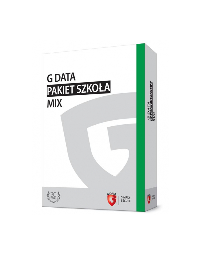 G DATA Pakiet Szkoła MIX BOX do 100PC 1 ROK główny