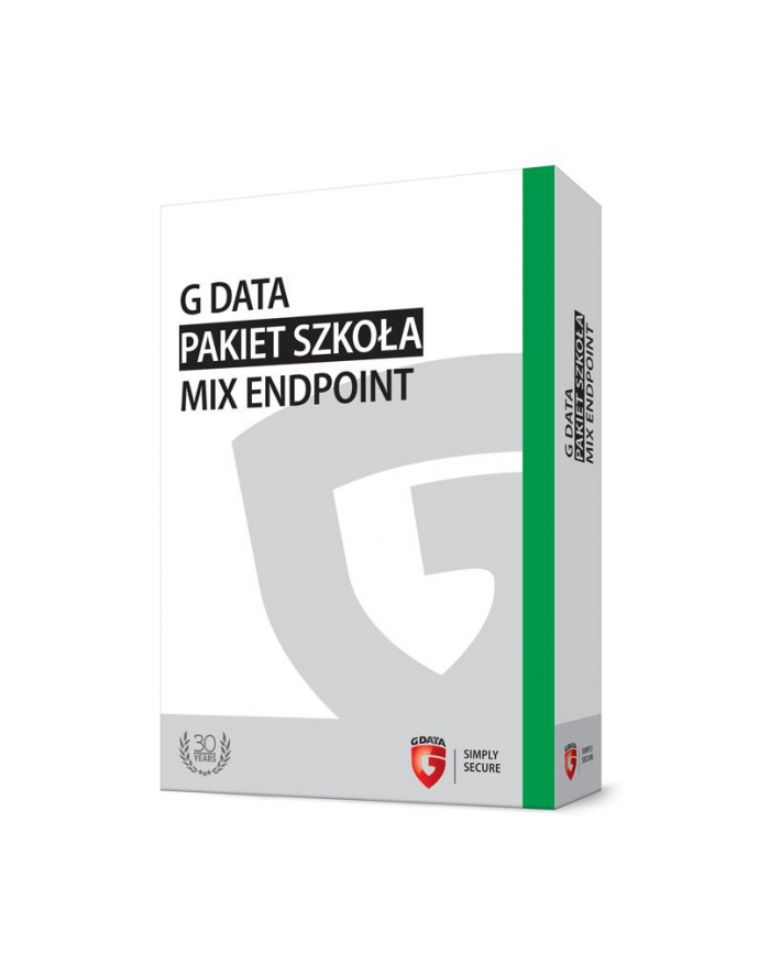 G DATA Pakiet Szkoła MIX Endpoint BOX do 50PC 2 LATA główny