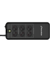UPS POWER WALKER OFFLINE 600VA 4X PL + 2XPL OUT (LISTWA ZAS) - nr 3