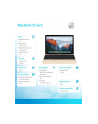Apple MacBook 12'' Intel Core m3 1.2GHz/8GB/256GB SSD/HD 615 - Gold - nr 3
