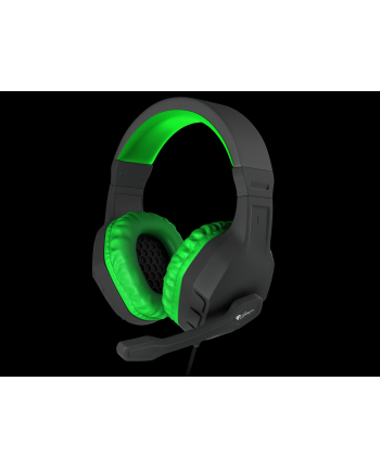 NATEC Słuchawki dla graczy Genesis Argon 200 zielone