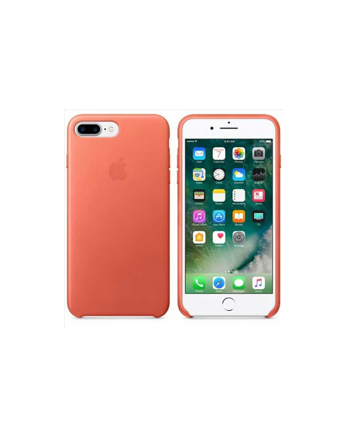 Apple iPhone 7 Plus Leather Case Geranium główny