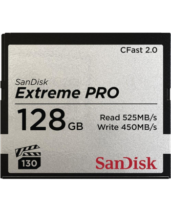 SanDisk Compact Flash EXTREME PRO CFAST 2.0 128 GB 525MB/s VPG130