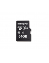 Integral microSDXC 280-100MB UHS-II V60 + SD Adapter, 64GB - nr 2