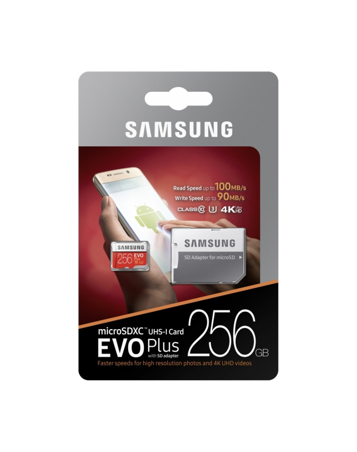 Samsung memory card EVO Plus microSDXC UHS-I Class 10 główny
