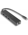 iTec i-tec USB C Slim 3-port HUB Gigabit Ethernet USB 3.0 do RJ-45 3x USB 3.0 - nr 42