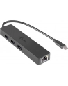iTec i-tec USB C Slim 3-port HUB Gigabit Ethernet USB 3.0 do RJ-45 3x USB 3.0 - nr 48