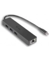 iTec i-tec USB C Slim 3-port HUB Gigabit Ethernet USB 3.0 do RJ-45 3x USB 3.0 - nr 50