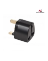Maclean MCE154 Adapter gniazdo EU na wtyk UK czarna - nr 3