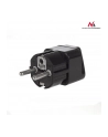 Maclean MCE155 Adapter gniazdo UK na wtyk EU uniwersalny czarny - nr 2