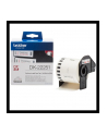 Taśma Brother Continuous Paper roll 62mm Black & Red on white - nr 34
