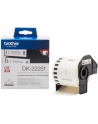 Taśma Brother Continuous Paper roll 62mm Black & Red on white - nr 42