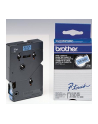 Taśma Brother 12mm BLACK ON BLUE TAPE - nr 20