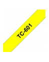 Taśma Brother 12mm BLACK ON YELLOW TAPE - nr 31