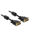 Delock Kabel DVI 24+1, wtyk męski > DVI 24+1, wtyk męski, 1m, czarny - nr 18
