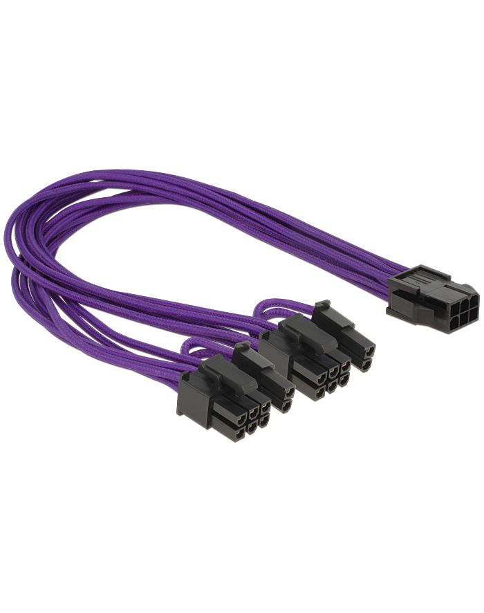Delock rozdzielacz kabla zasilającego 2xPCI Express 8PIN -> 1xPCI Express 6PIN główny